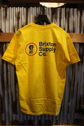 BRIXTON FANG S/S STANDARD TEE (YELLOW)