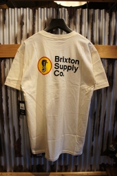 BRIXTON FANG S/S STANDARD TEE (OFF WHITE)