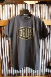 DEUS EX MACHINA VENTURA SHIELD TEE (WASHED BLACK)