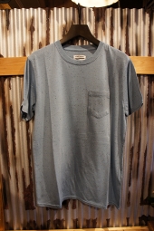 BANKS JOURNAL STAPLE TEXTURE TEE SHIRT (GLACIER BLUE)