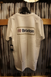 BRIXTON VALSPAR II S/S STANDARD TEE (WHITE)