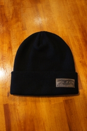 ANTIHERO STOCK EAGLE LABEL CUFF Beanie (BLACK)