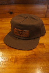 ANTIHERO STANDARD ISSUE EAGLE SNAPBACK (BROWN)