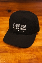 DEUS EX MACHINA DALVEY CAP (BLACK)