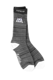 RIPNDIP PEEK A NERMAL SOCKS (BLACK)