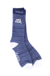 RIPNDIP PEEK A NERMAL SOCKS (NAVY)