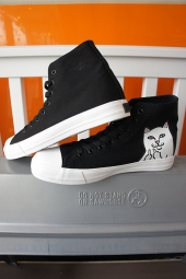 RIPNDIP LORD NERMAL HIGH-TOP SHOES (BLACK)