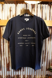 BANKS JOURNAL EASTON TEE SHIRT (DIRTY DENIM)