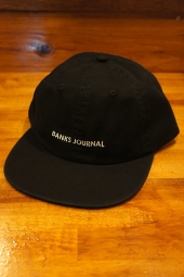 BANKS JOURNAL LABEL HAT (DIRTY BLACK)