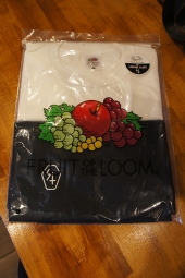 FRUIT OF THE LOOM x LURKING CLASS 2 COLOR PACK TEE (WHITE/BLACK)