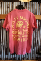 DEUS EX MACHINA SUNBLEACHED POSSIBILITIES TEE (ROSE-YELLOW)