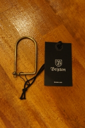 BRIXTON STIPE KEY CLIP (BRASS)