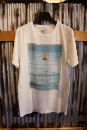 BANKS JOURNAL BOATS TEE SHIRT (OFF WHITE)