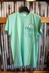 RIPNDIP Lord Nermal Pocket Tee (Over Dyed Mint)