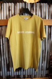 BANKS JOURNAL LABEL TEE SHIRT (LEMON)