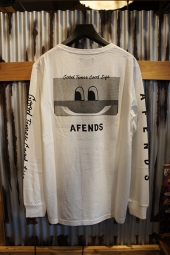 AFENDS GOOD TIMES LONGSLEEVE TEE (WHITE)