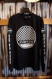 DEUS EX MACHINA Racer LS TEE (BLACK)