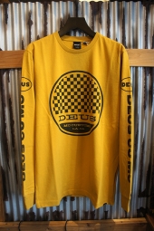 DEUS EX MACHINA Racer LS TEE (GOLDEN YELLOW)