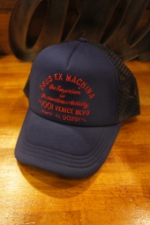 DEUS EX MACHINA Bleached Venice Trucker (ESTATE BLUE)