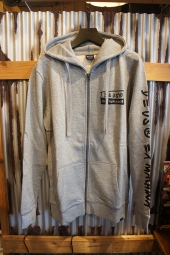 DEUS EX MACHINA Town Zip Hoodie (GREY MARLE)