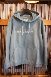 BANKS JOURNAL LABEL PULLOVER FLEECE (SEAFOAM)