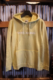 BANKS JOURNAL LABEL PULLOVER FLEECE (LEMON)