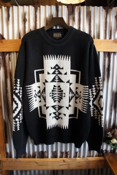 PENDLETON CREW NECK SWEATER (Black)