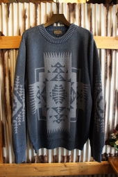 PENDLETON CREW NECK SWEATER (Indigo)