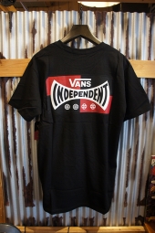 VANS ~ INDEPENDENT LOGO S/S T-SHIRT (BLACK)