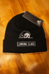 LURKING CLASS BY SKETCHY TANK LC STITCH BEANIE (BLACK)