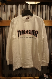 INDEPENDENT x THRASHER TIME TO GRIND L/S TEE (WHITE)