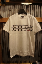 INDEPENDENT x THRASHER PENTAGRAM CROSS S/S TEE (WHITE)