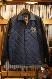 DEUS EX MACHINA Pinnacle quilted jacket (NAVY)