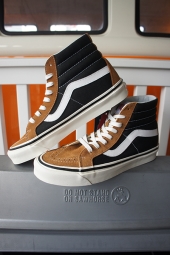 VANS SK8-HI 38 DX (ANAHEIM FACTORY) BRN/BK