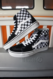 VANS SK8-HI (LOGO PATCH)BLK/WHT