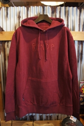 RIPNDIP Tonal Loopback Hoodie (Burgundy)