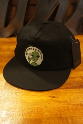 AFENDS BLAZIN UNSTRUCTURED CAP (BLACK)