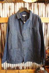 BANKS JOURNAL COMMONER DENIM JACKET (DIRTY DENIM)