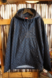 VANS ~ INDEPENDENT CHECKERBOAR ANORAK JACKET (DRESS BLUES)