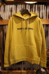 BANKS JOURNAL LABEL PULLOVER FLEECE (OLD YELLOW)