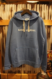 BANKS JOURNAL LABEL PULLOVER FLEECE (COBALT)