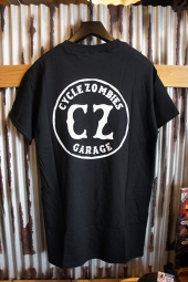 CYCLE ZOMBIES GARAGE S/S T-Shirt (BLACK)