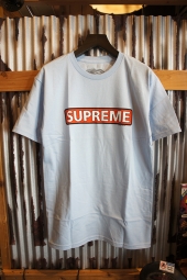 POWELL PERALTA SUPREME S/S T-SHIRT (POWDER BLUE)