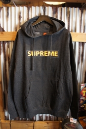 POWELL PERALTA SUPREME HOODED SWEATHSIRT (CHARCOAL)