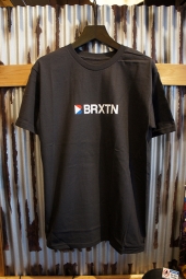 BRIXTON STOWELL IV S/S STANDARD TEE (WASHED BLACK)