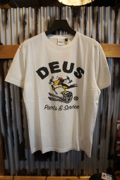 DEUS EX MACHINA Battery Tee (VINTAGE WHITE)