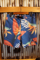 BANKS JOURNAL BLOOM BOARDSHORT (COBALT)