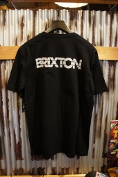 BRIXTON INTERCEPTOR II S/S PREMIUM TEE (BLACK)