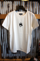 AFENDS Flame - STANDARD FIT TEE (WHITE)