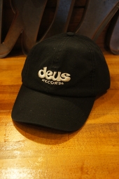 DEUS EX MACHINA Records Smile Cap (BLACK)